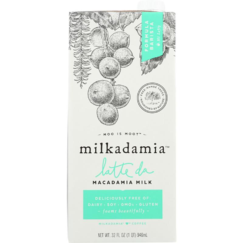 Milkadamia – Macadamia Milch Barista Latte, 32oz