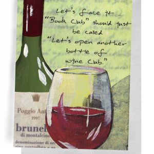 erin smith art – 201 Buch Club Grußkarte