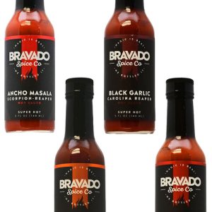 Bravado Gewürz Co. heißeste Saucen Geschenk-Set, 4/ . – 5oz