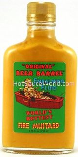 Original Bierfass Embalming Fluid Feuer Senf, 10oz