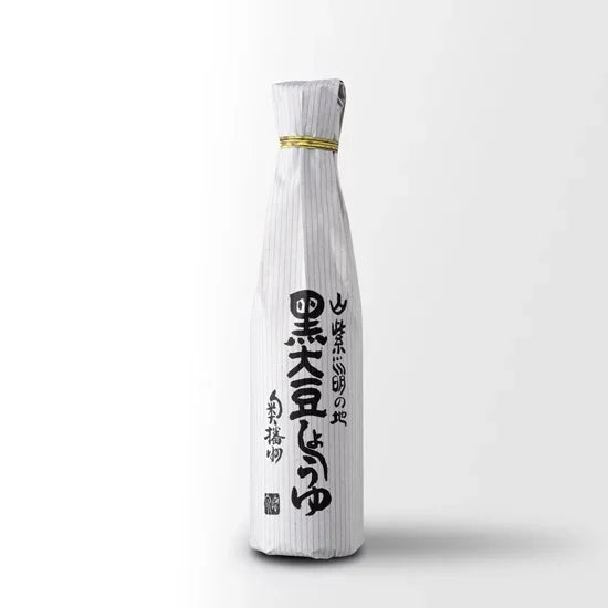 Adachi Kuromame Shoyu 1-jährige Tamba schwarze Sojabohnen Sojasauce 300ml