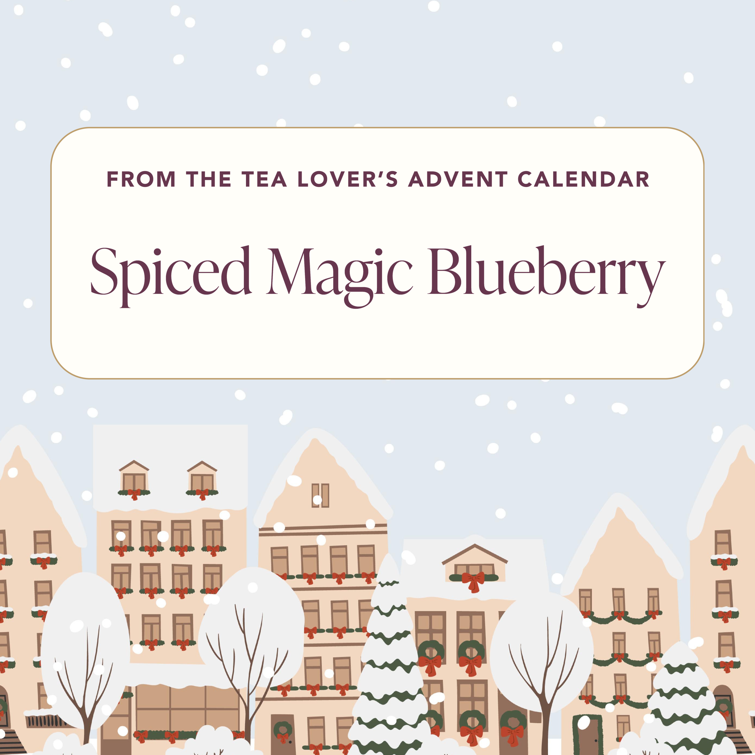 Advent 2024 – Koffein – Tag 22 – Spiced Magic Heidelbeere Schwarz