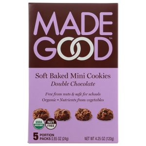 Madegood Double Schokolade Mini Plätzchen, 4,25 Unzen