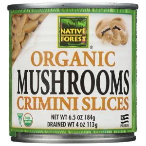 einheimischer Wald – Pilz Crimini in Scheiben geschnitten, – 4oz