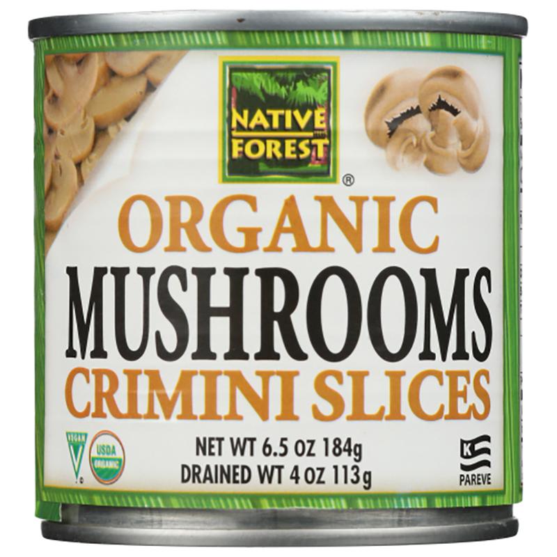 Native Forest – Pilz Crimini geschnitten, 4oz