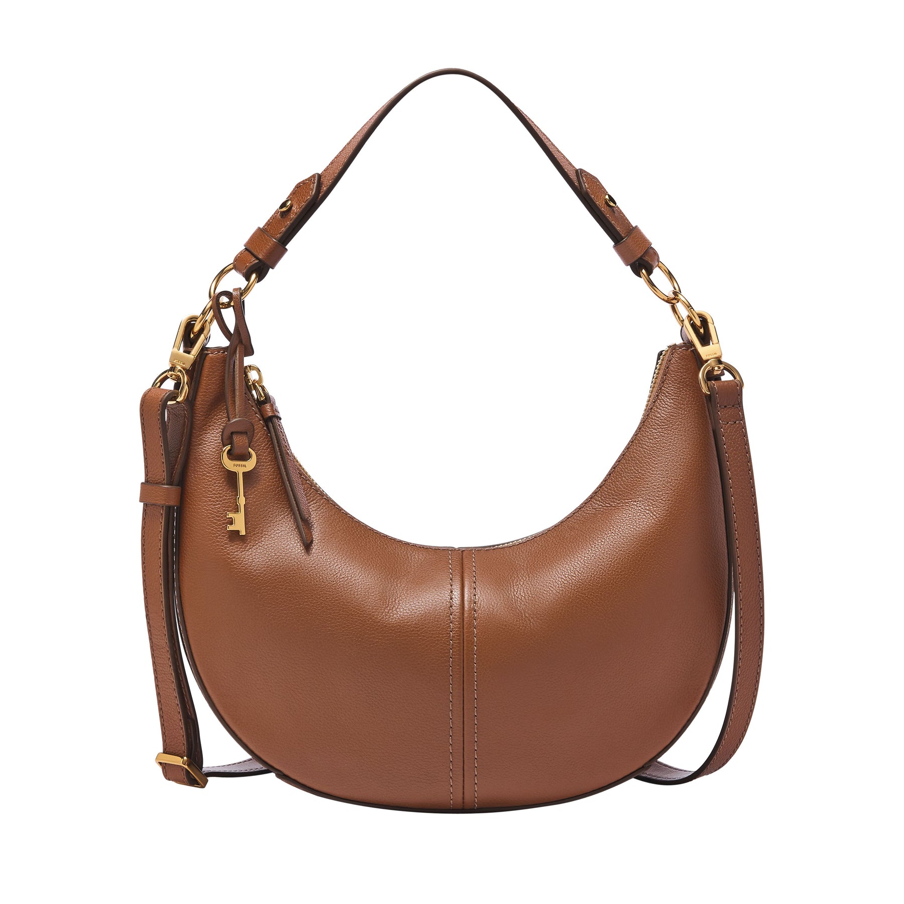 Fossil Damen Shae Leder Kleine Hobo