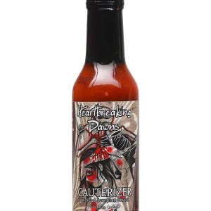 scharfe Sauce herzzerreißende Dämmerungen Cauterizer Trinidad Skorpion 5 Unzen Hitze 1