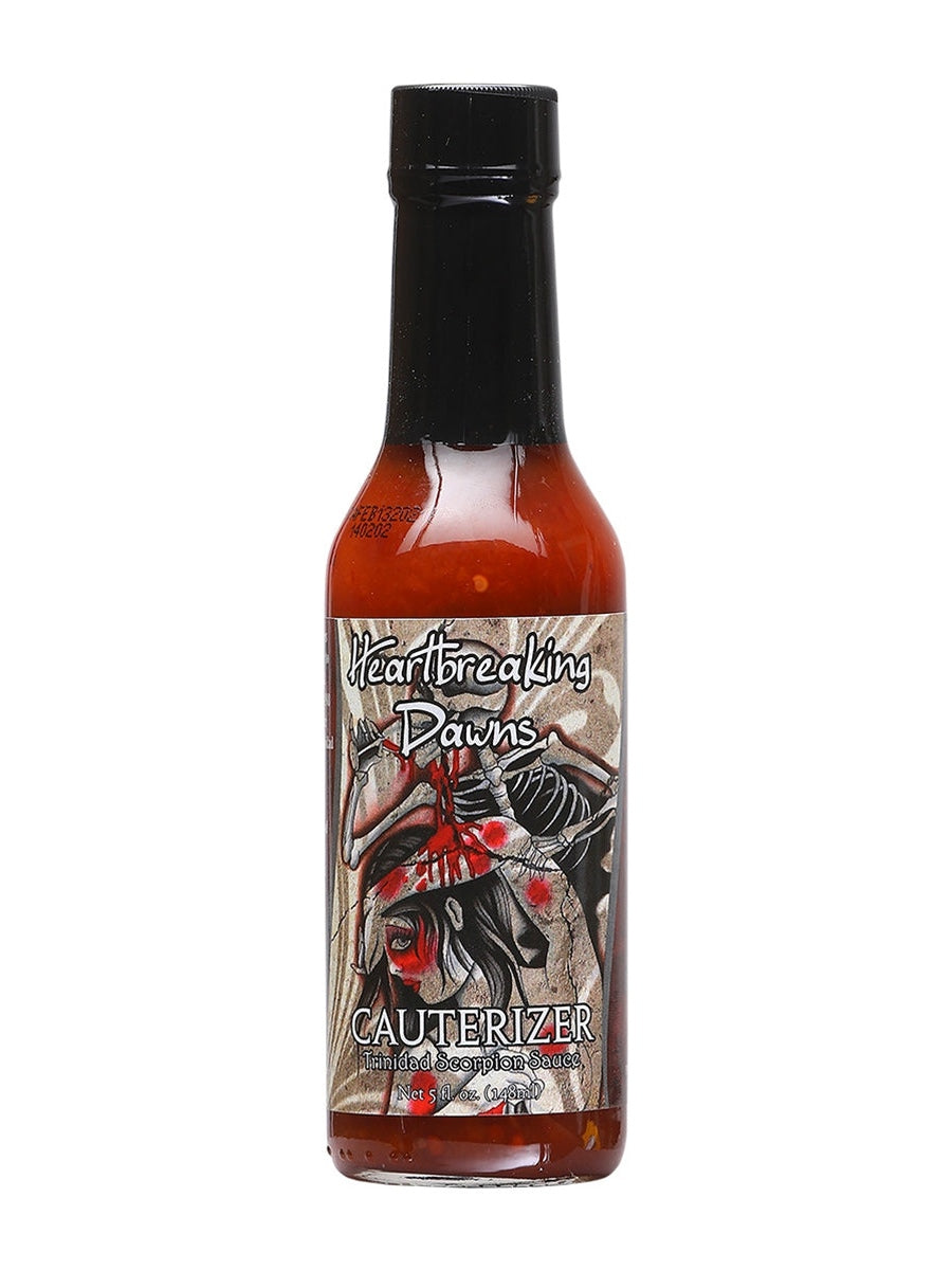 Chilisauce herzzerreißende Morgendämmerung Cauterizer Trinidad Scorpion 5 oz Hitze 1