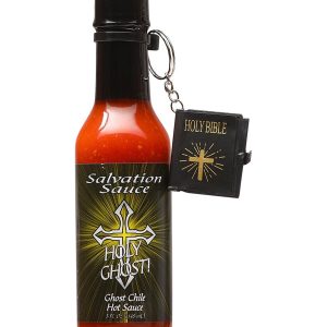 scharfe Sauce Heilsauce heiligen Geist Geist Chili mit Mini-Bibel Keyri