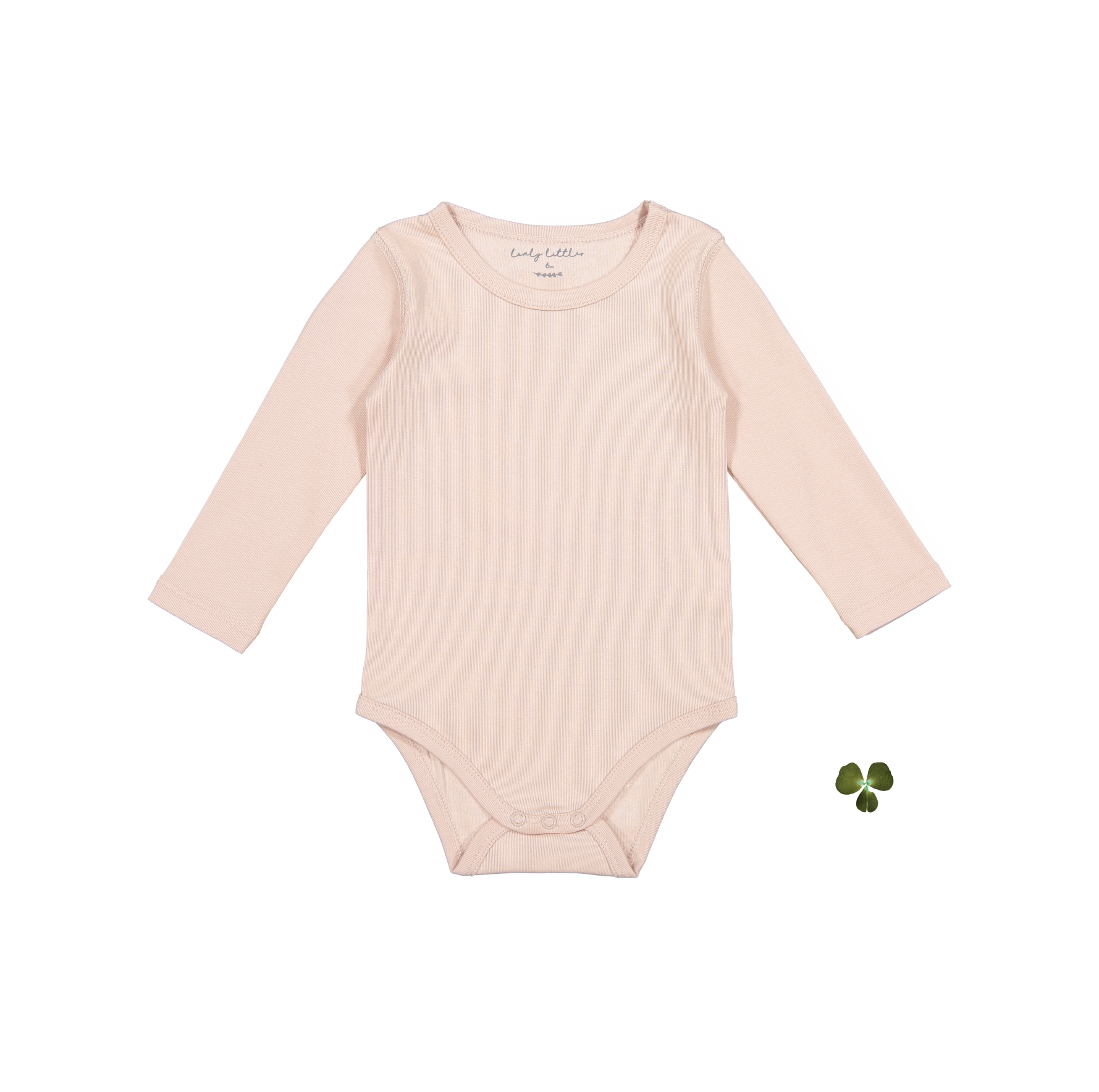 Der Langarm Onesie – Altrosa
