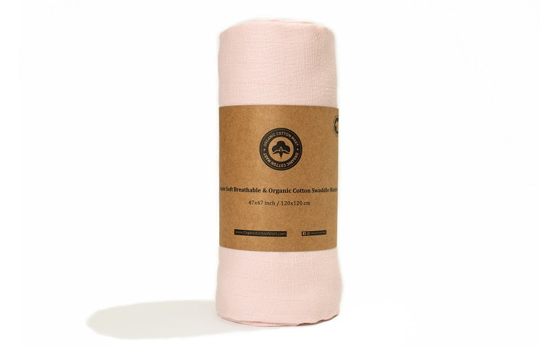 Bio-Baumwolle Mart nachhaltige Baby Mädchen Swaddle Decke
