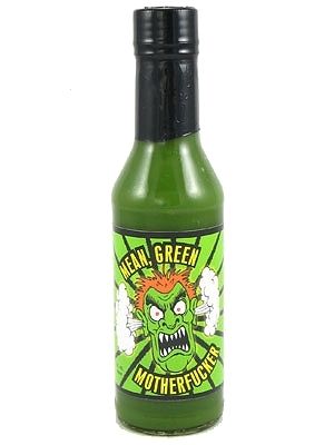 Mittlere, grüne Motherfucker Chilisauce, 5oz