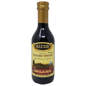 Alessi Premium Bio Balsamico Essig – 8,5 Unzen