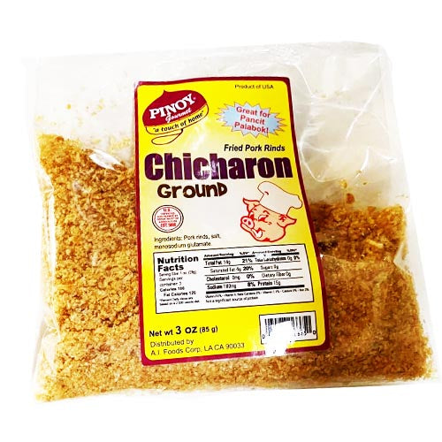 Pinoy Gourmet – Gebratene Schweinerinde – Chicharon Boden – 3 OZ