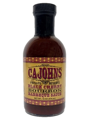 Cajohns Schwarz Kirsche Bourbon Grillsauce
