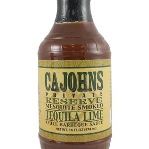 Cajohns Mesquite geräuchert Tequila Lime Chile Barbeque Soße