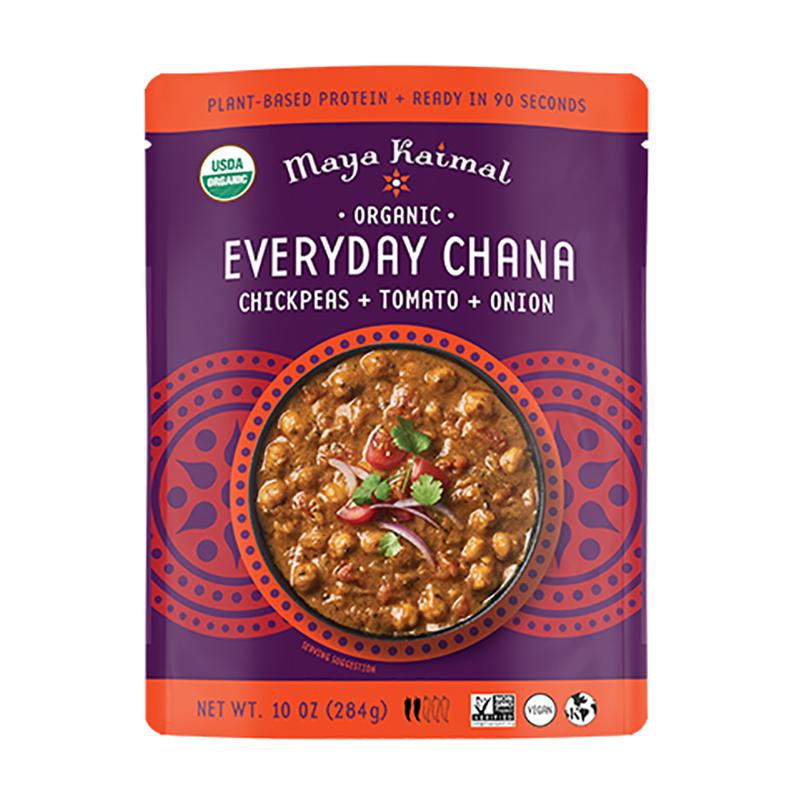 Maya Kaimal – Täglich Chana Kichererbsen mit Tomate & Zwiebel, 10oz