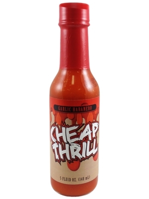 Günstige Thrill Knoblauch Habanero Chilisauce