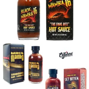 CaJohn’s Schwarze Mamba ultimative tödliche Biss Geschenk-Set, 3/ . – 2oz
