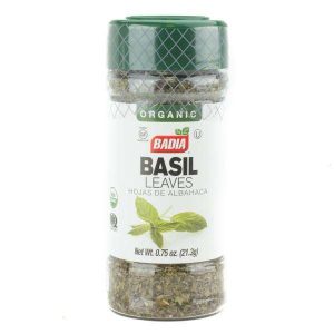 Basilikum Leaves, ökologisch