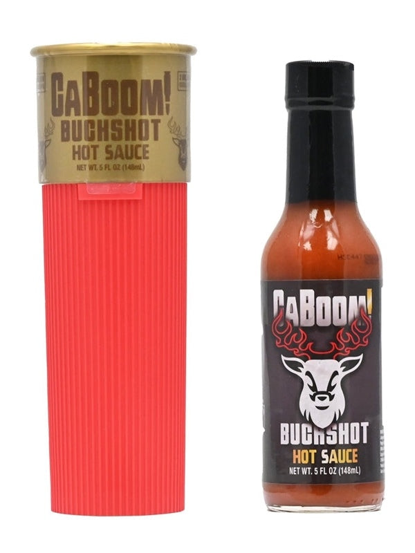 Chilisauce CaBoom! Buckshot 5oz Rot Shotgun Shell Fall Hitze 10 + + Extrac
