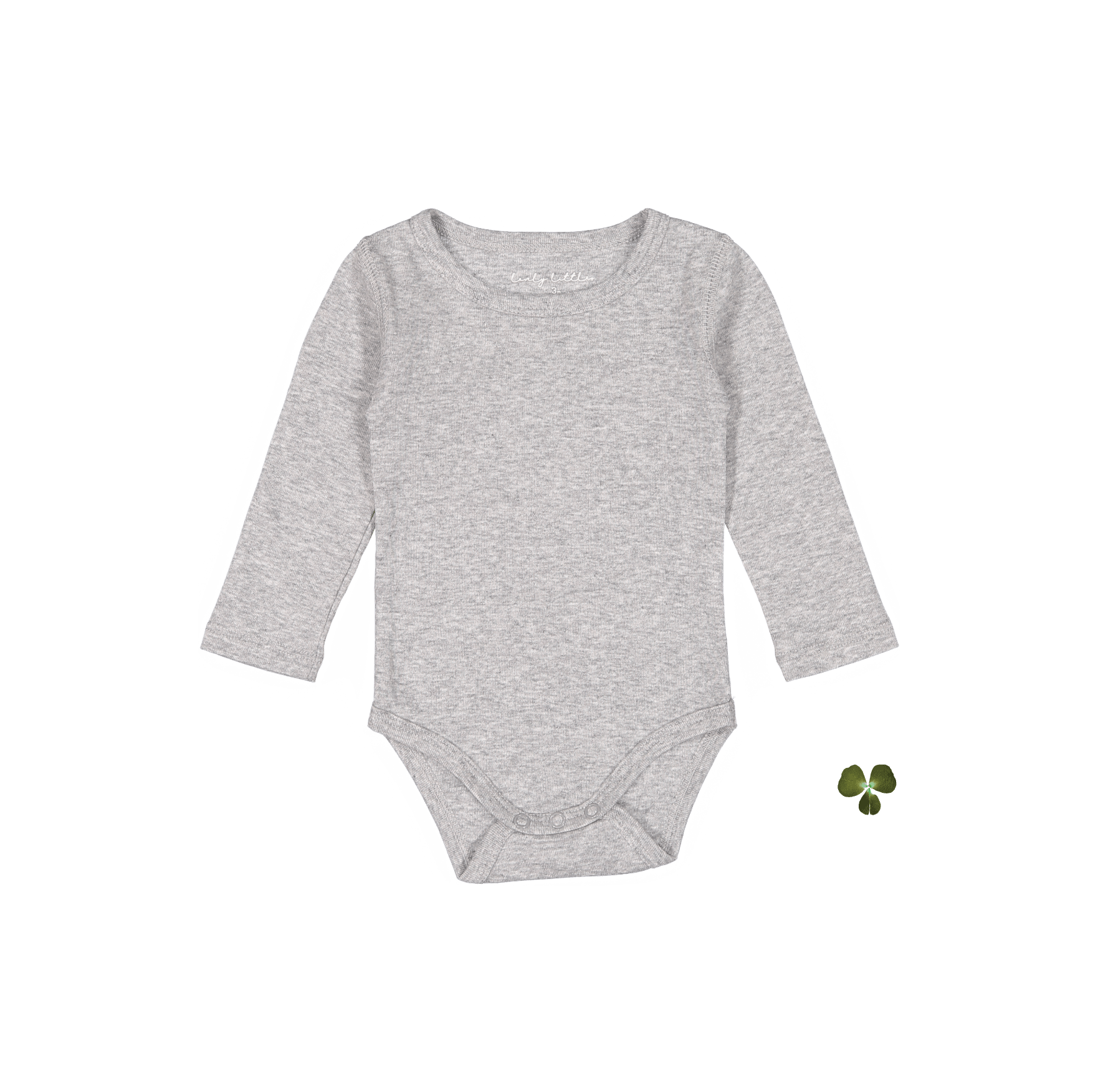 Der Langarm Onesie – Heather