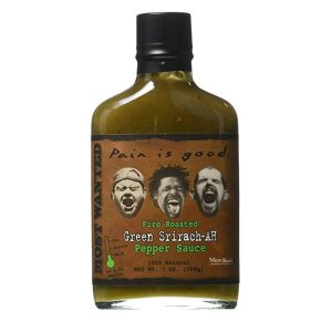 Pain Is Good Fire geröstete grüne Srirach-ah Pfeffersauce