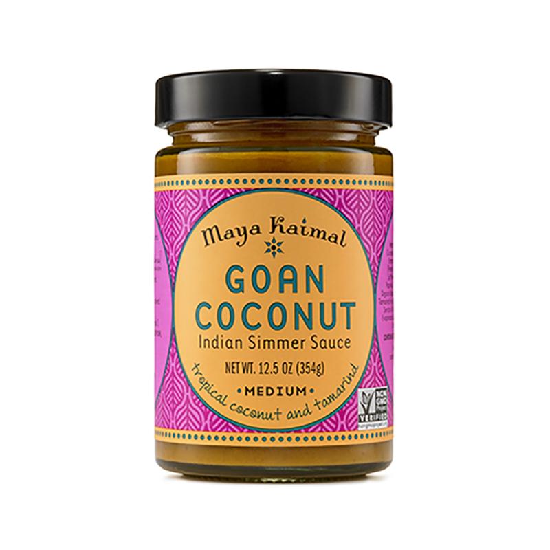 Maya Kaimal – Indische Simmer Sauce Goan Kokos, 12,5 Unzen