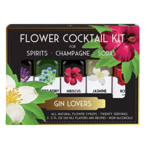 Blumen-Elixir Co. . ? Gin Liebhaber Cocktail-Kits