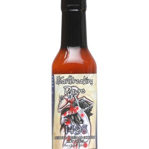 scharfe Sauce herzzerreißende Morgenröte 1498 Aprikosen & Trinidad Skorpion 5 Unzen er