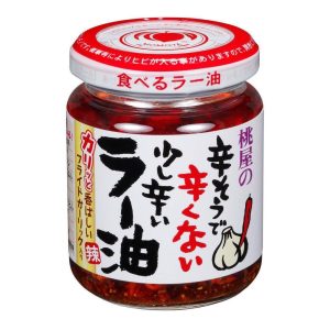 Momoya Rayu Chili Öl mit gebratenem Knoblauch – 110g