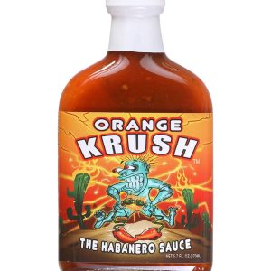scharfe Sauce Orange Krush Habanero 5.7 Unze Kolben Hitze 10 $9.48