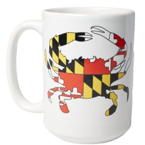 galleyware – maryland Krabbe 15-oz. Keramikbecher