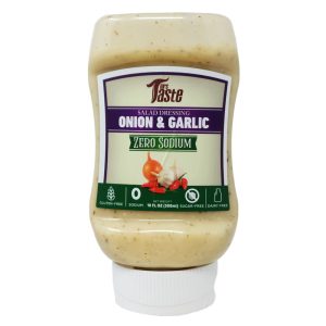 Geschmack Null Natrium Zwiebel & Knoblauch Salat-Dressing – . – 10oz