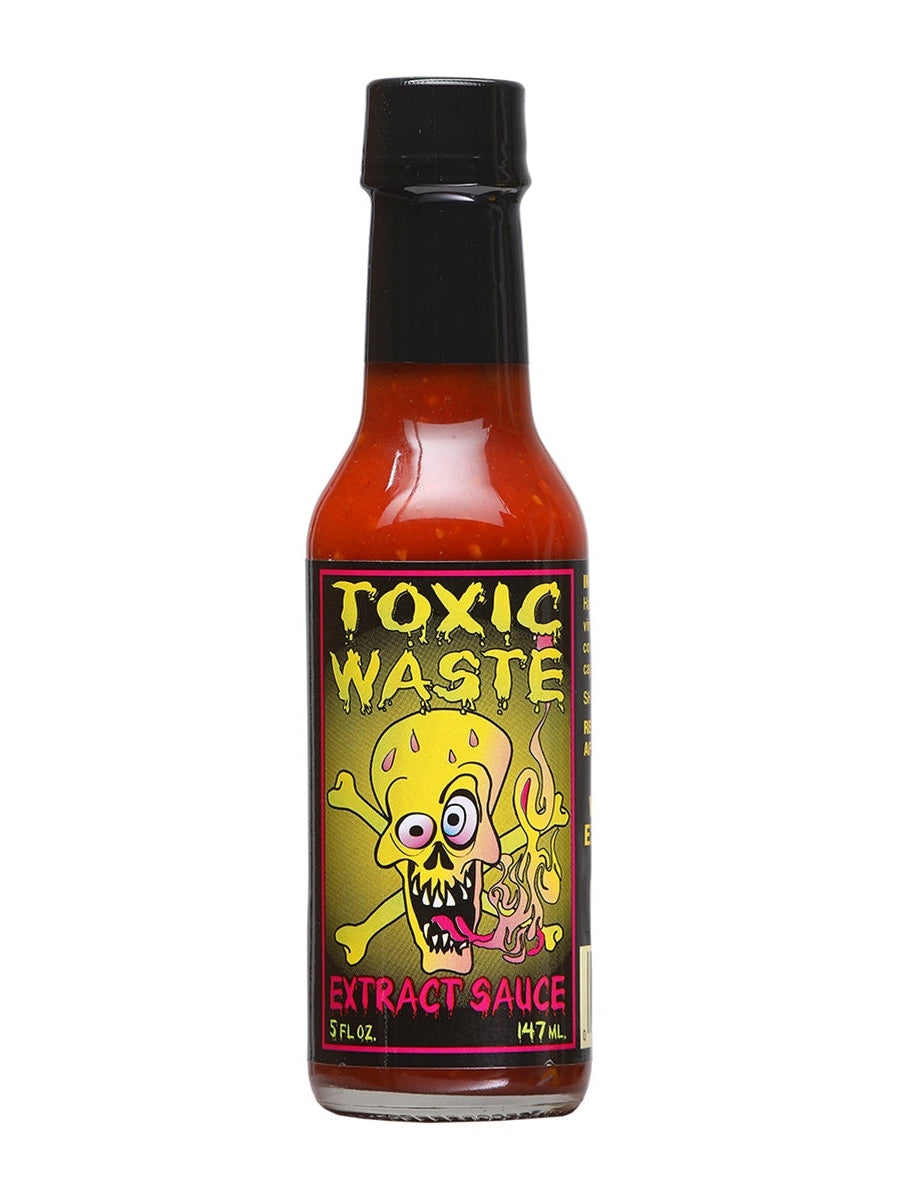 Chilisauce Toxic Waste Extrahieren Sie Sauce 5 Unzen Hitze 10+++ Extrakt