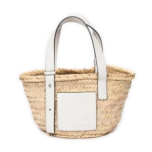 Kleine Panier-Korbtasche