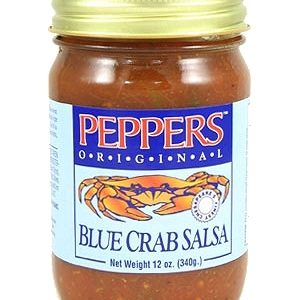 Peppers Original Blaue Krabbensalsa. – 12oz