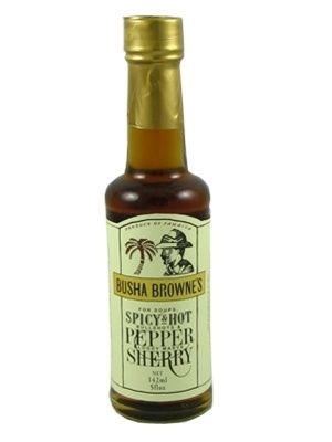 Busha Brownes scharfer Pfeffer Sherry, 5oz