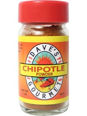 Dave's Chipotle Geräuchertes Jalapeno Pulver mittel, 1 Unze