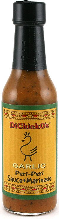 DiChickO's Knoblauch Peri Peri Sauce und Marinade, 5oz