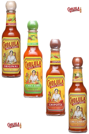 Cholula Chilisauce Sortiment 4-Packung