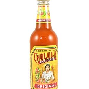 Cholula Original scharfe Sauce mit Holz-Topper