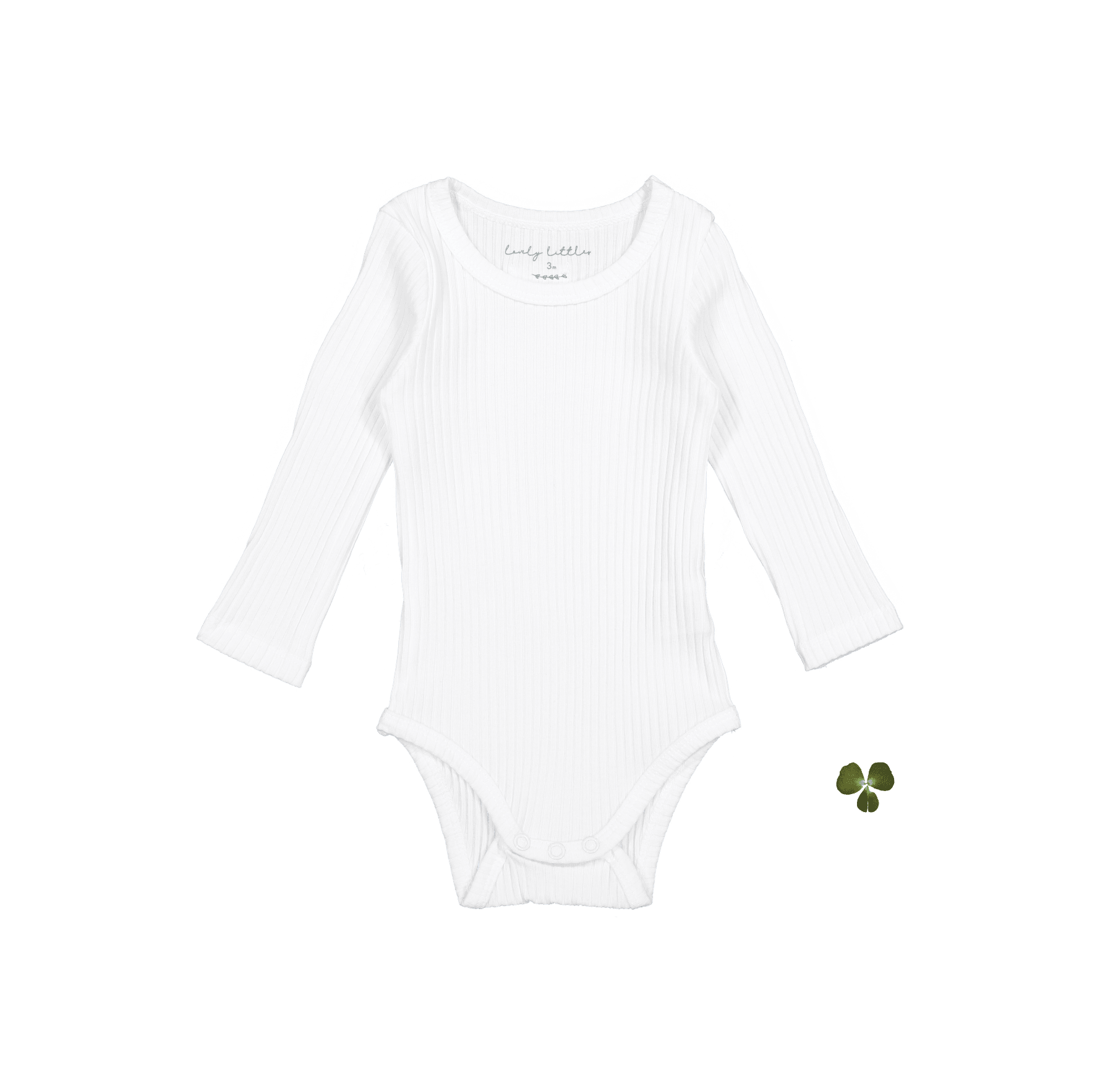 Der Langarm Onesie – Bone