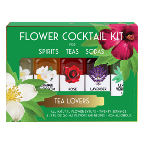 Blumen-Elixir co. . ? Tee Liebhaber Cocktail-Kit