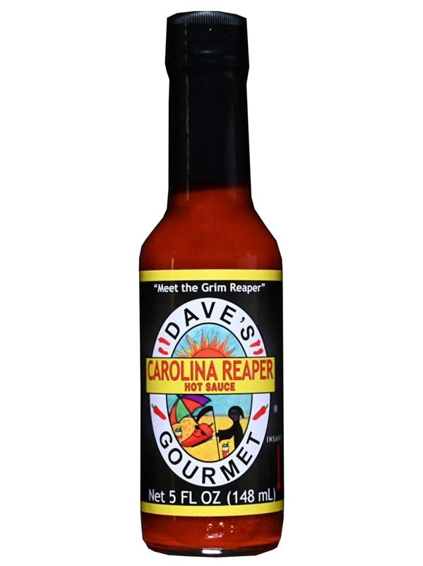 Chilisauce Daves Gourmet Carolina Reaper 5oz Hitze 10 + + + Extrakt San Fra
