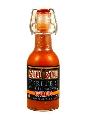 Zulu Zulu Knoblauch Peri Chilisauce, 6,5 Unzen