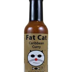 Fat Cat Caribbean Curry scharfe Sauce. – 5oz