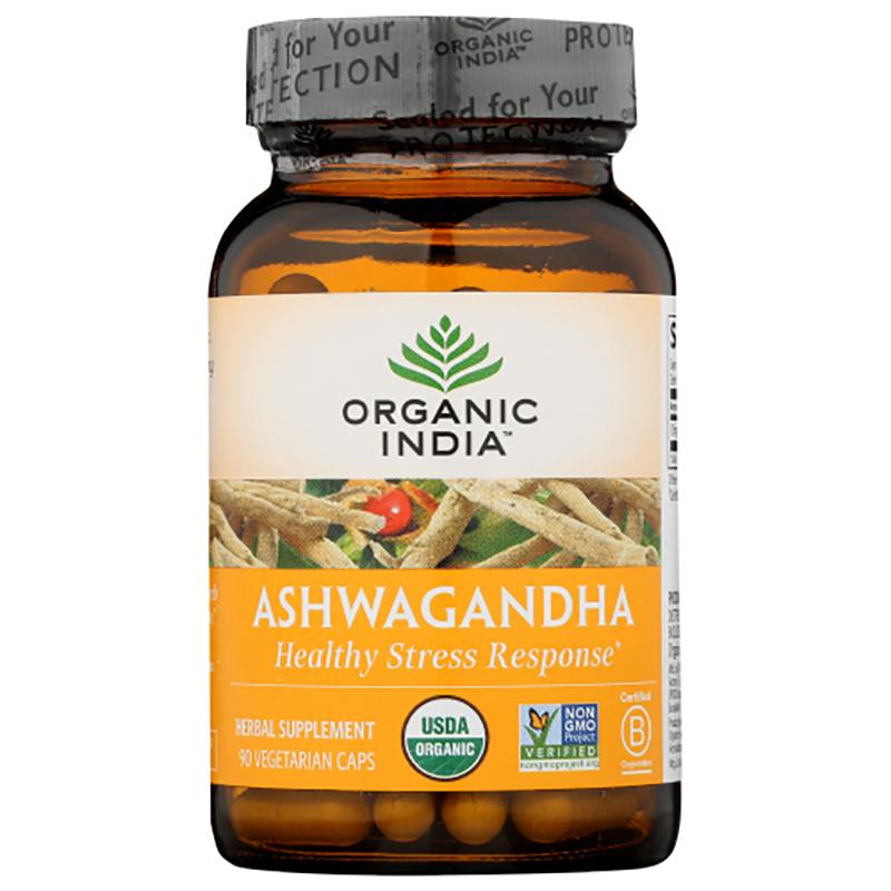 Organic India Ashwagandha, 90 Stück, 4oz