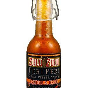Zulu Zulu Zitrone und Kräuter Peri Chilisauce, 6,5 Unzen
