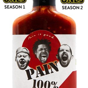 PAIN 100% scharfe Sauce, 6,5 Unzen.